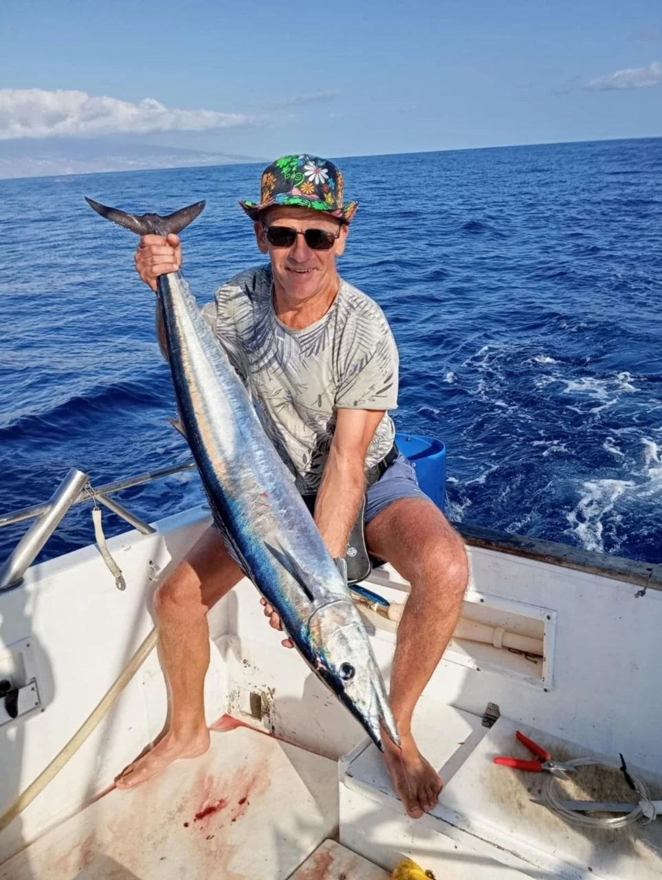 Pêche sportive en mer à La Réunion avec Sindbad Réunion Pêche width=