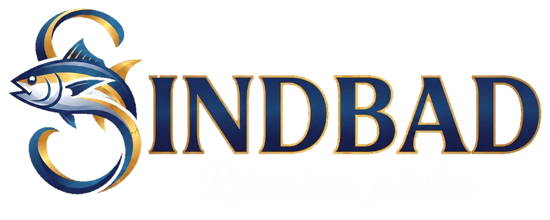 Logo Sindbad Réunion Pêche, sorties de pêche au gros à La Réunion